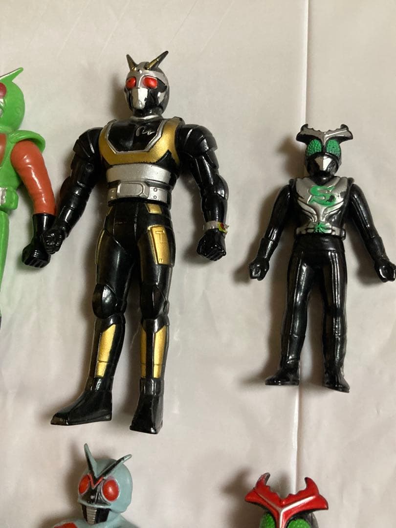 レア 当時物 ヴィンテージ 仮面ライダー フィギュア 8体セット