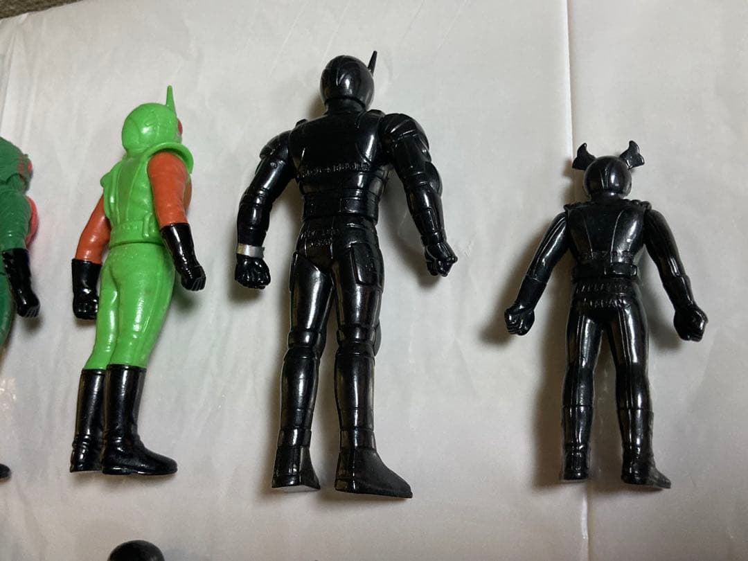 レア 当時物 ヴィンテージ 仮面ライダー フィギュア 8体セット