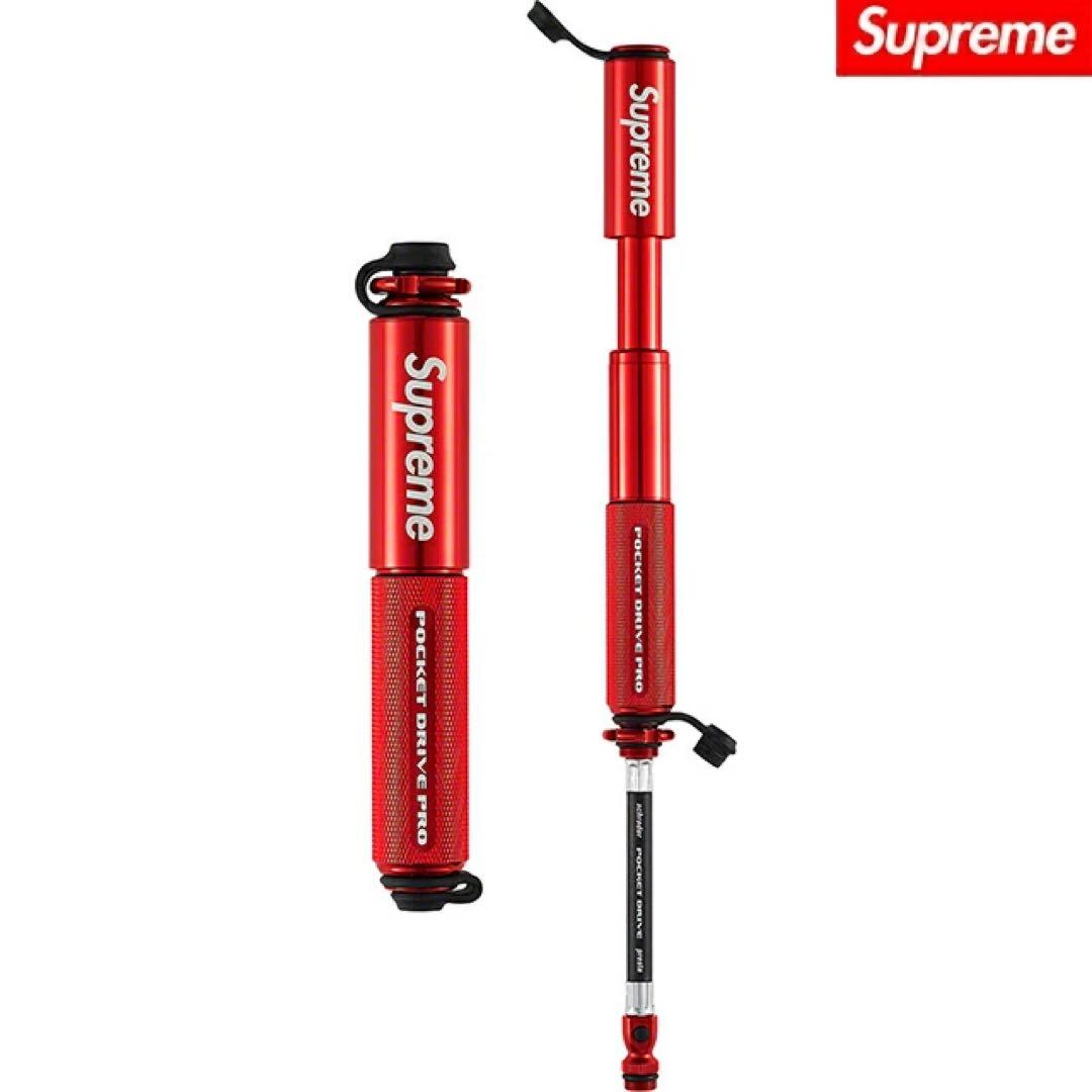 Supreme x LEZYNE POCKET DRIVE PRO レッド