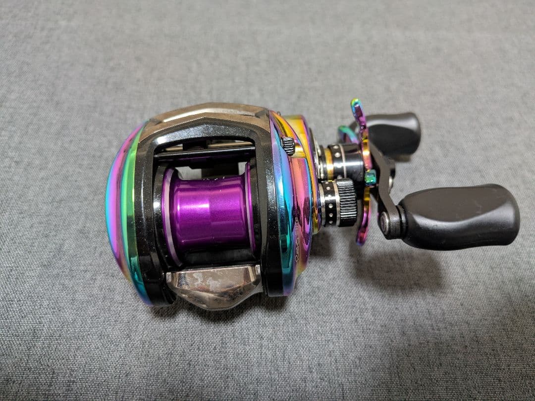 レボ オーロラ64 リミテッド アブガルシア ZPI 浅溝 右巻 希少 廃盤