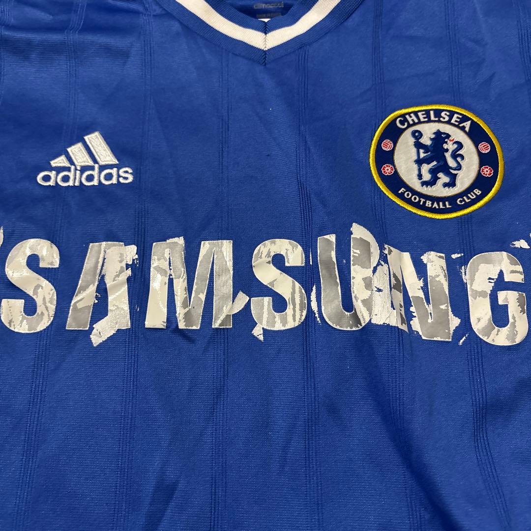 Chelsea FC adidas サッカーウェア 青　上下　Mサイズ