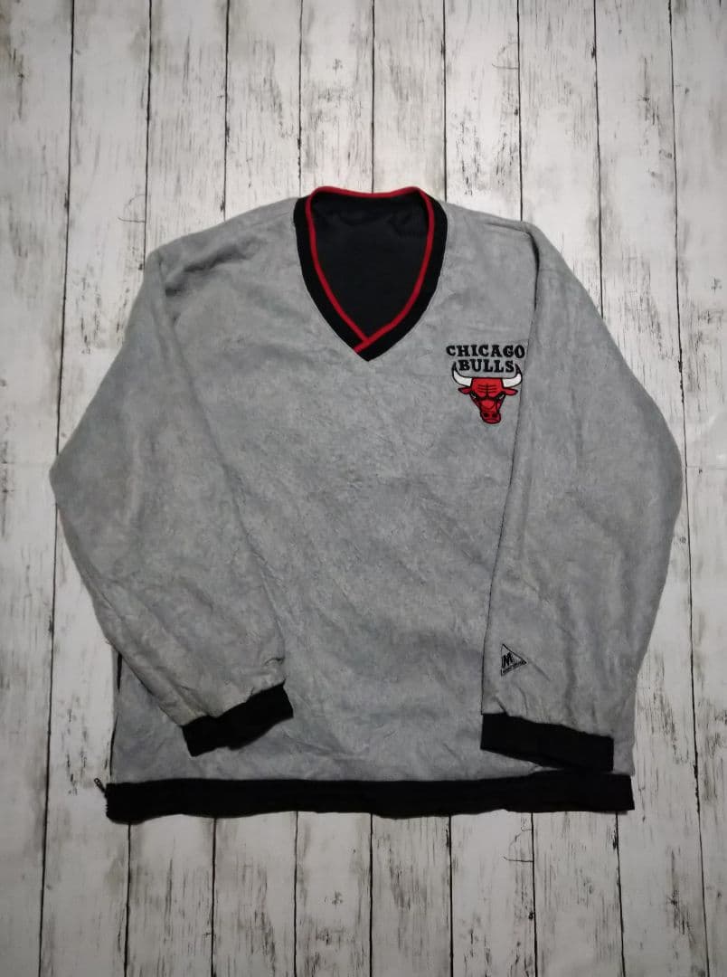 MIGHTY-MAC NBA シカゴブルズ プルオーバー XL