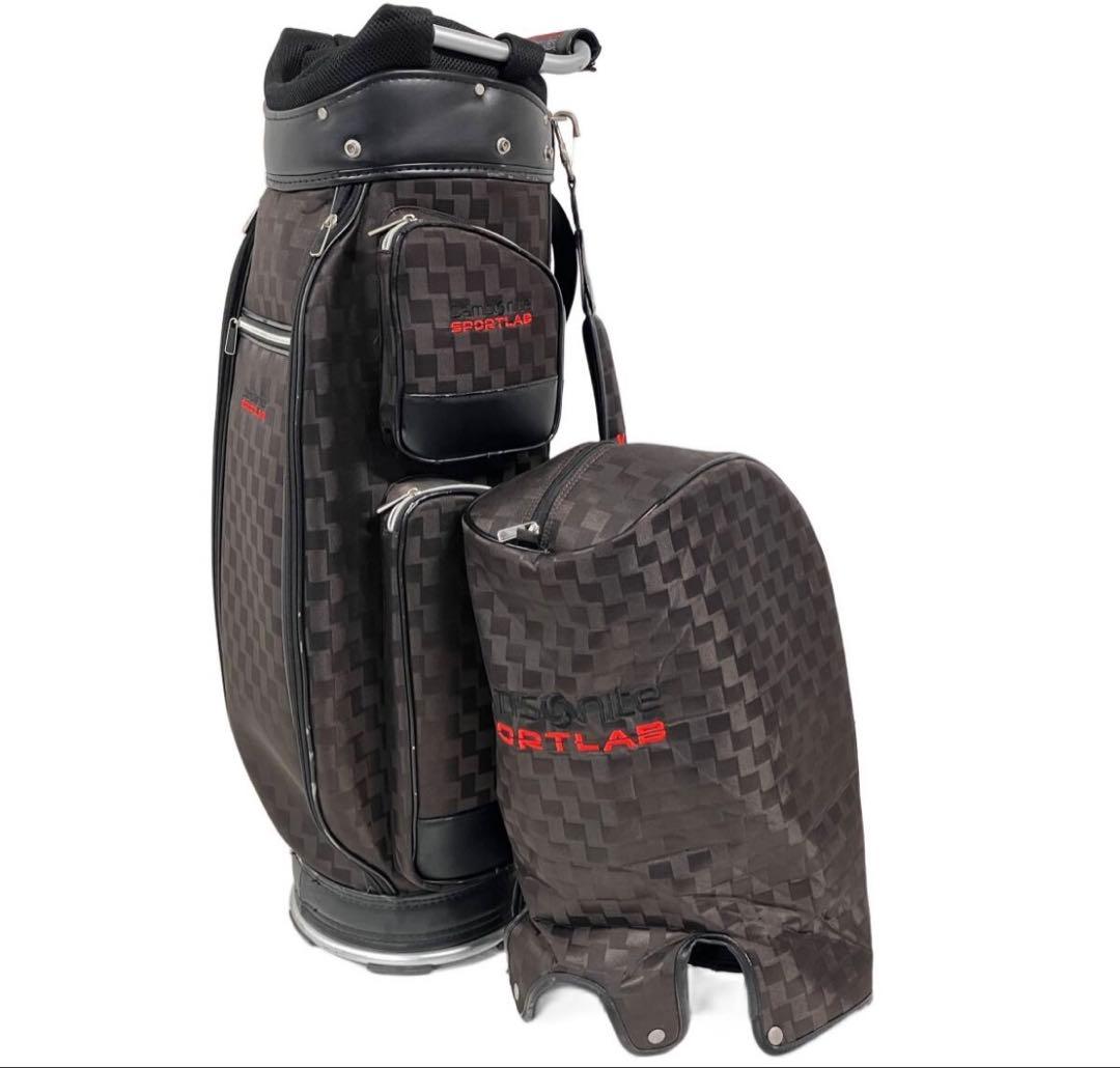 稀少Samsonite SPORTLAB キャディバッグ 6分割 サムソナイト