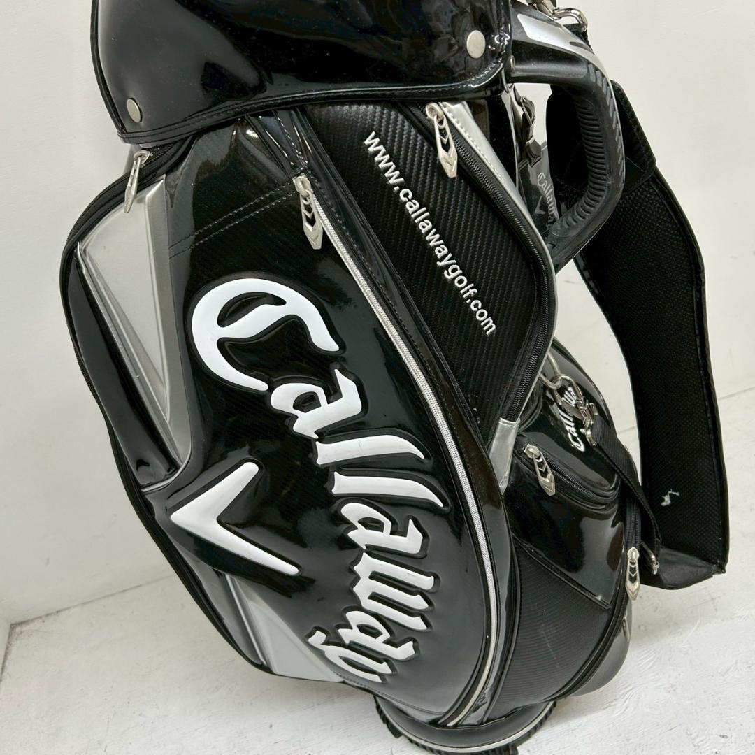 Callaway キャロウェイ エナメル 黒 キャディバッグ バッグのみ