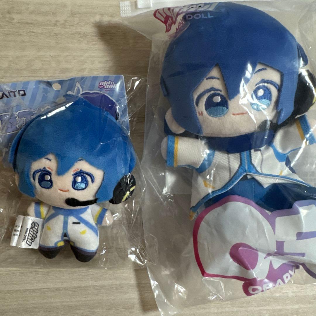 KAITO minidoll ぬいぐるみ 15cm 10cm