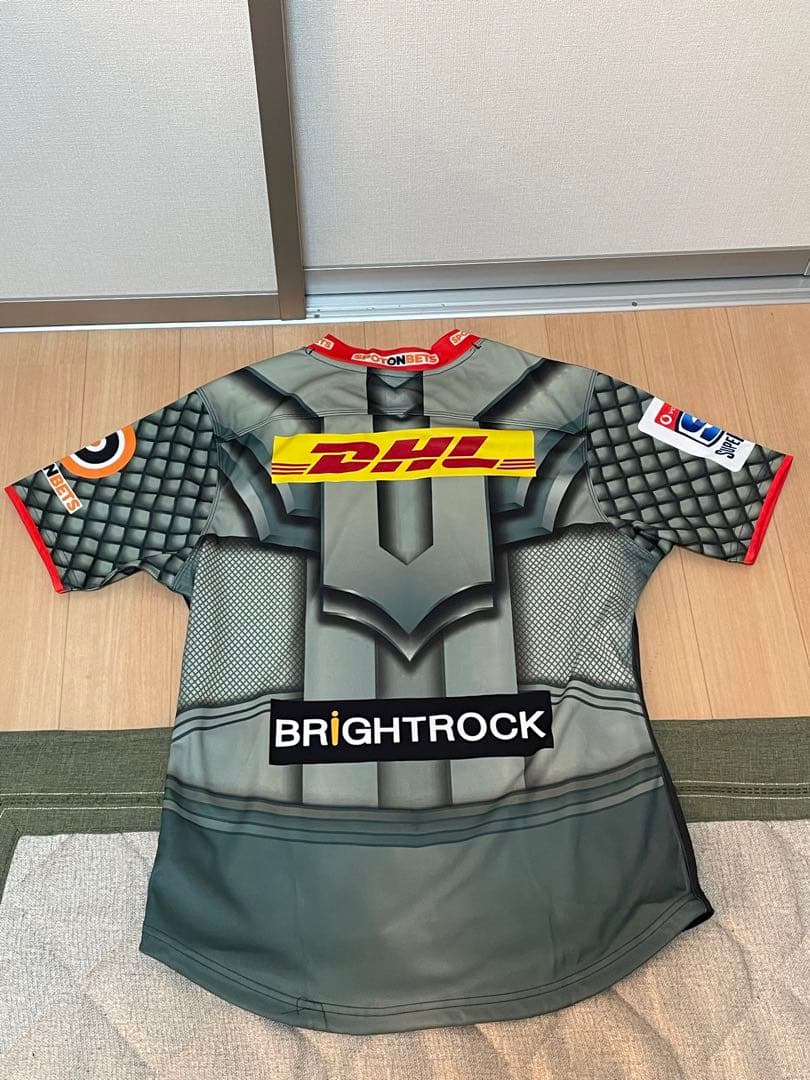BLK#ストーマーズジャージ#スーパーラグビー STORMERS DHL