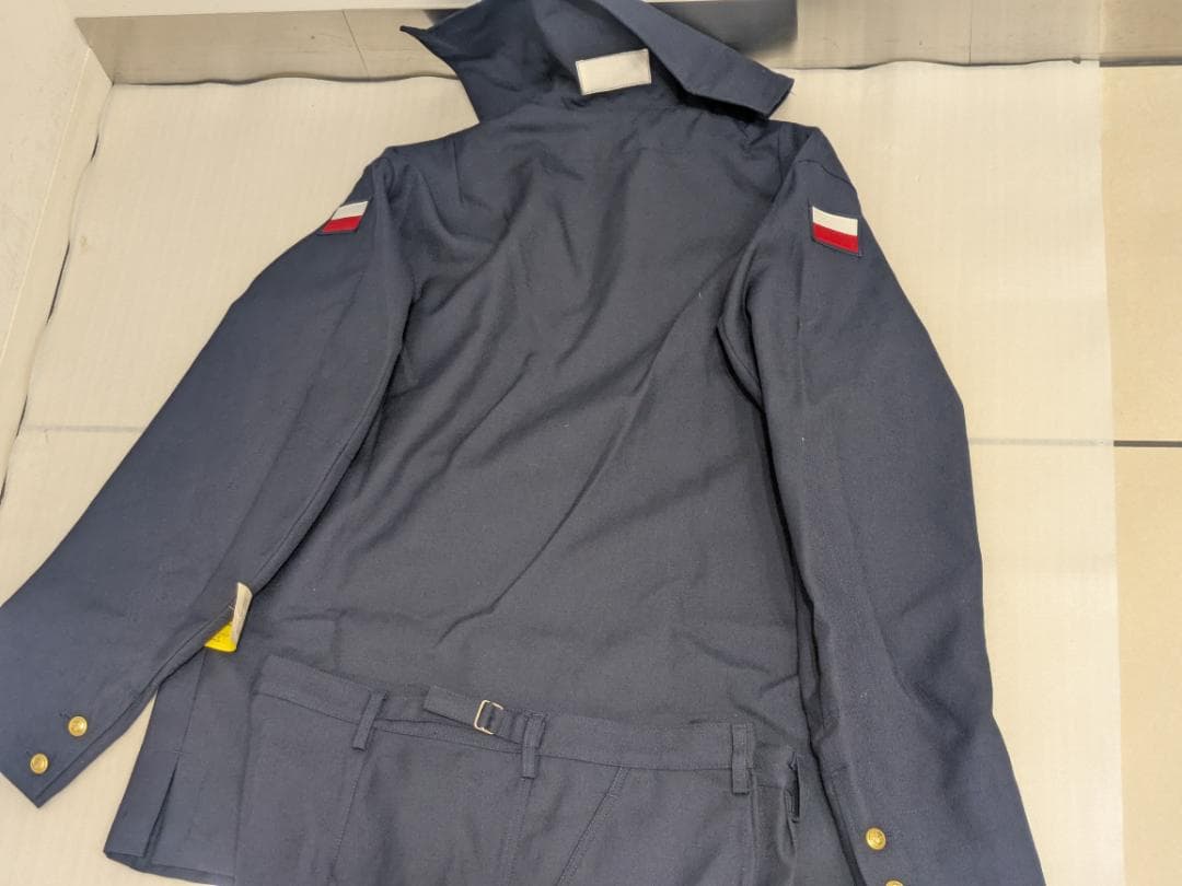 ポーランド海軍 式典用 セーラー ジャケット&パンツ 上下セット タグ付