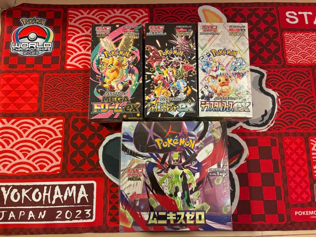 ポケカ シュリンク付きボックスまとめ売り MEGAドリームex他
