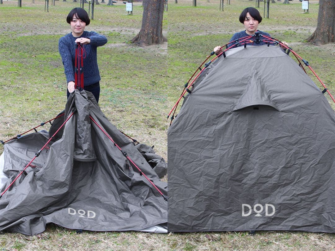TANDEM DOD キャンプテント