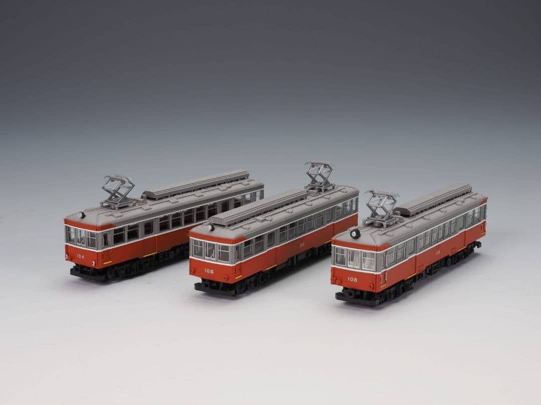 箱根登山鉄道　100形引退発表記念　鉄道コレクション モハ1形・2形3両セット