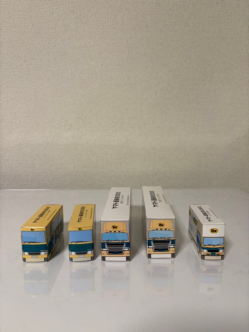 【非売品】ヤマト運輸 ミニカー 大型トラック2台含む 5台セット