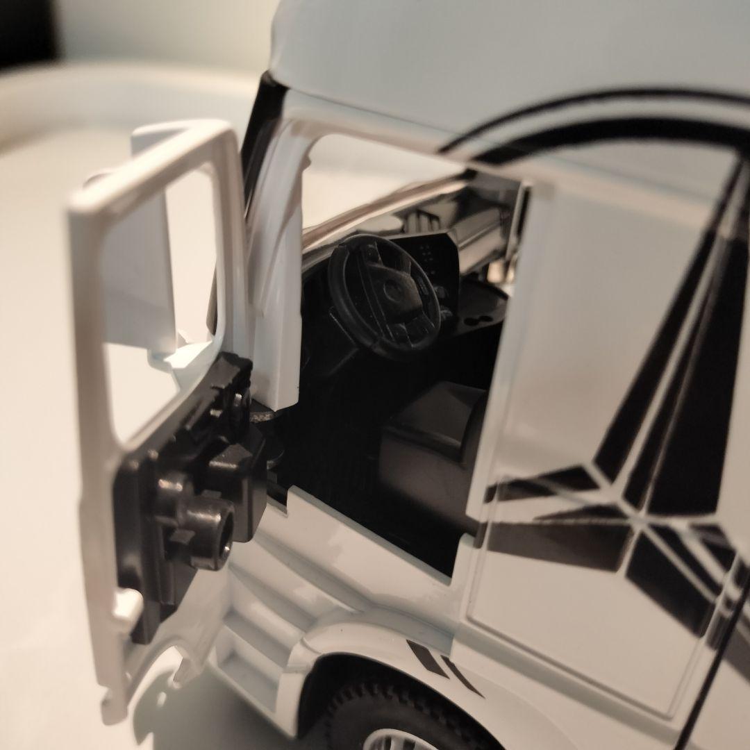 1/24 メルセデス ベンツ アクトロス 積載車 ダイキャストミニカー