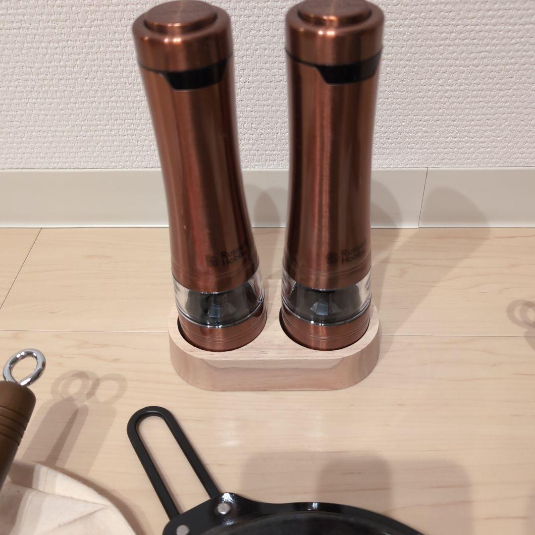 M*E様 アウトドア フライパンセット（未使用電動ミル付き）