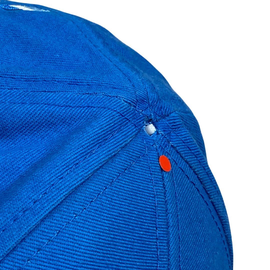 BEAMS GOLF ビームス ゴルフ キャップ ブルー系 刺繍 ワッペン