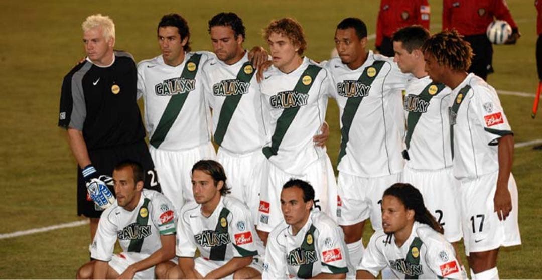 NIKE00s90sロサンゼルスギャラクシー サッカー ユニフォーム LA優勝年