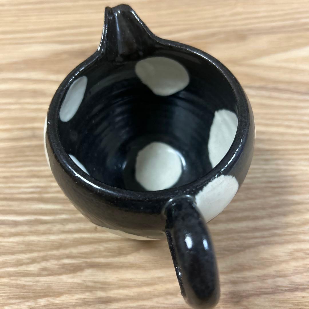 人気作家　陶芸作家　常滑焼　常緑窯　丹下悦子　水差し　湯冷し　ミルクポット　片口