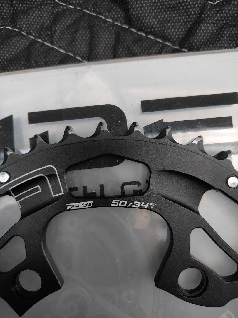 RIDEA 楕円 チェーンリング 50/34T