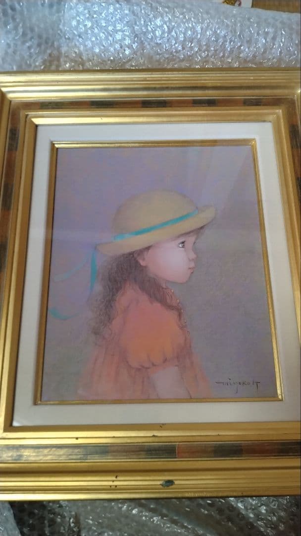 絵画　橋口美代子　そよ風