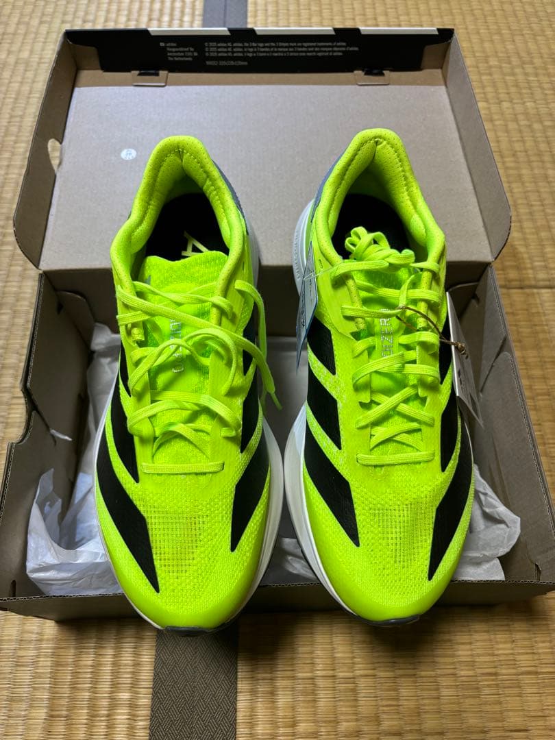 adidas ADIZERO SL2 M 25.5cm 蛍光イエロー