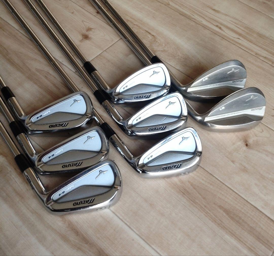 Mizuno MP-64アイアン＋MP-R5Lウェッジ DG X100