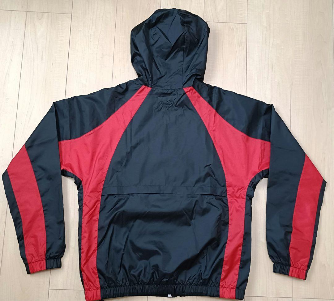 新品未使用 Jordan フルジッパー アノラックジャケット 黒/赤