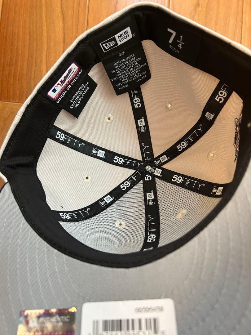 新品 ドジャースニューエラ59FIFTY LPキャップ 米国独立記念日着用モデル