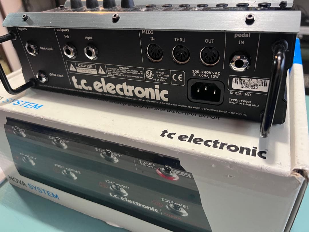 ギター tc electronic NOVA SYSTEM