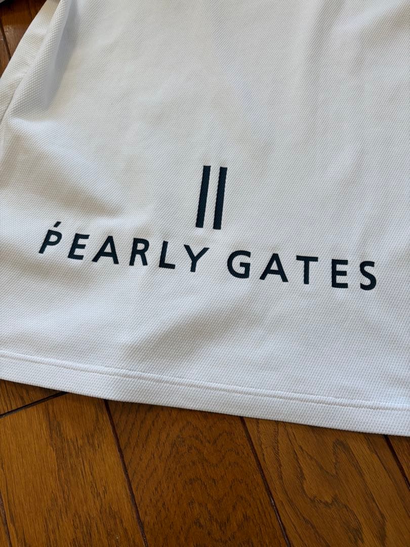 美品！パーリーゲイツ PEARLYGATES ゴルフシャツサイズ4 TSI
