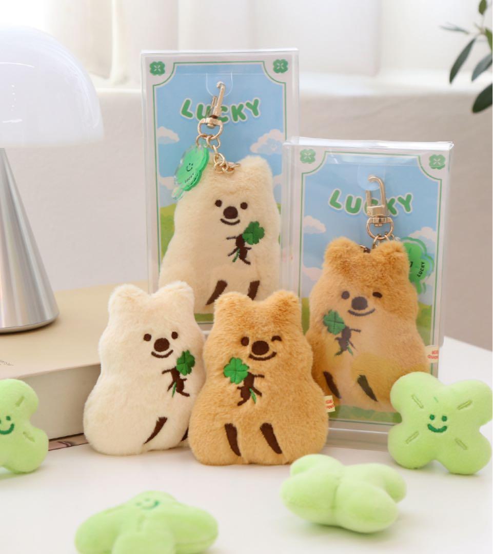 KIKI QUOKKA キキクオッカ　四つ葉プチキーリング　キキハピセット　残1