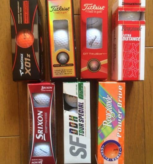 ゴルフボール 22箱 ブリジストン　ホンマ　スリクソン　ゴルフ用品