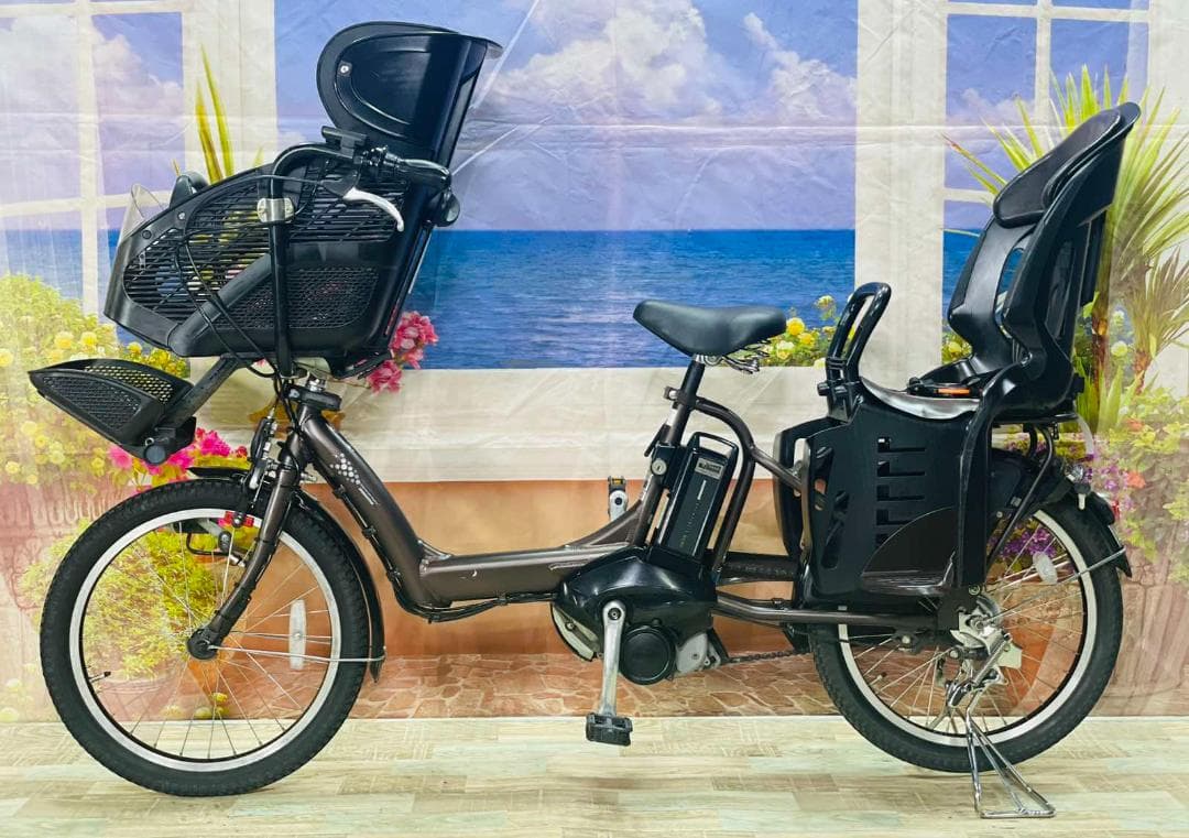 在庫一掃SALE⭐️ No1モデル ブリヂストン子供乗せ電動自転車 Y1949