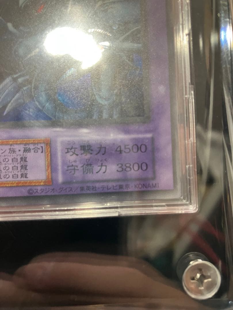 遊戯王　青眼の究極竜　復刻版　エラーカード