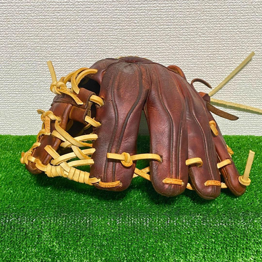 アシックス　ゴールドステージ　硬式　内野用　高校野球対応カラー