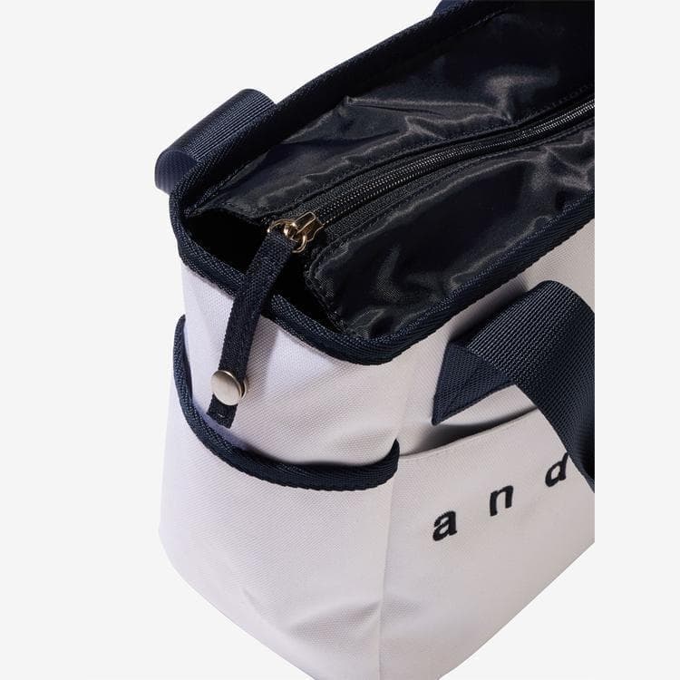 新品 and per se アンパスィ カートバッグ ラウンドバッグ ピンク