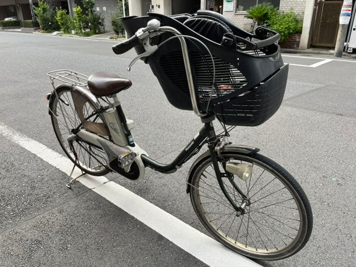 電動自転車　パナソニック　子供乗せ