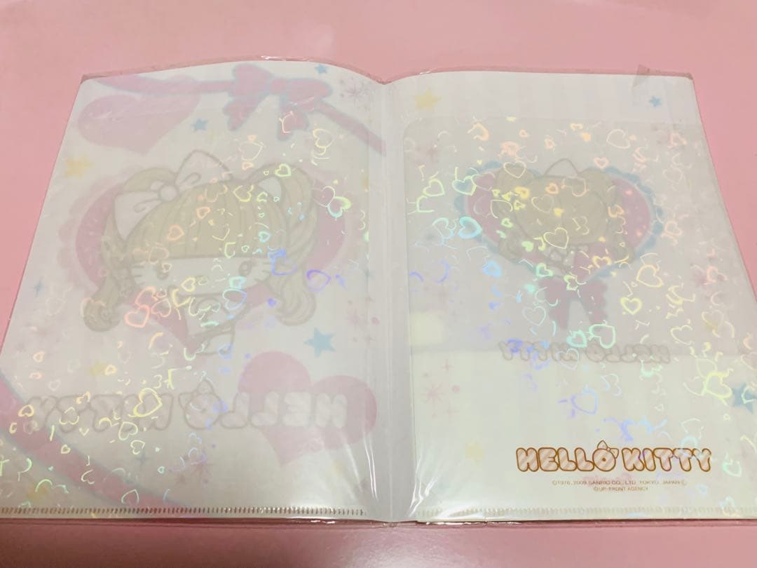 お*♡様 辻希美 ハローキティ コラボ クリアファイル 辻ちゃん HELLO K