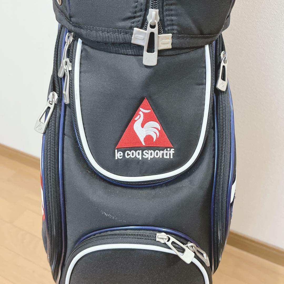 K316 美品 lecoq sportif キャディバッグ　ブラック