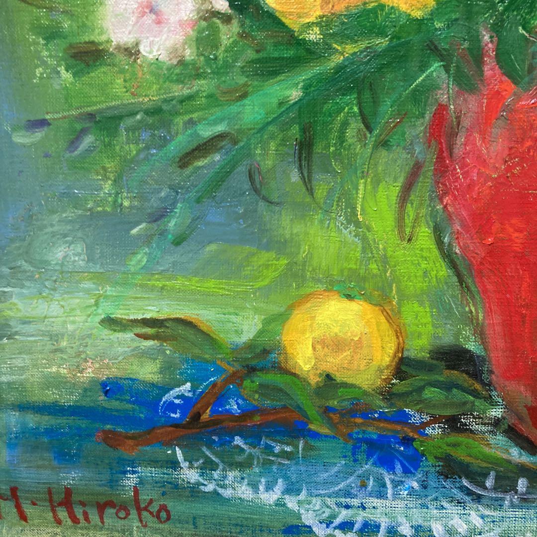 初夏の花　作者　Hiroko.M韓日芸術祭展主催　白楽展所属 10号