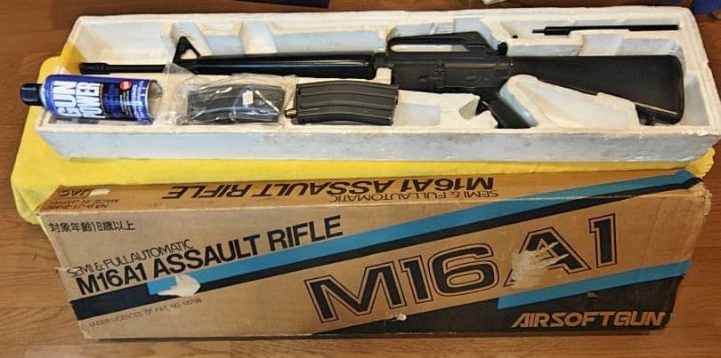 k*b様 高騰★超幻レアのM16A1☆36年物JAC製☆アサルトライフル☆セミ&