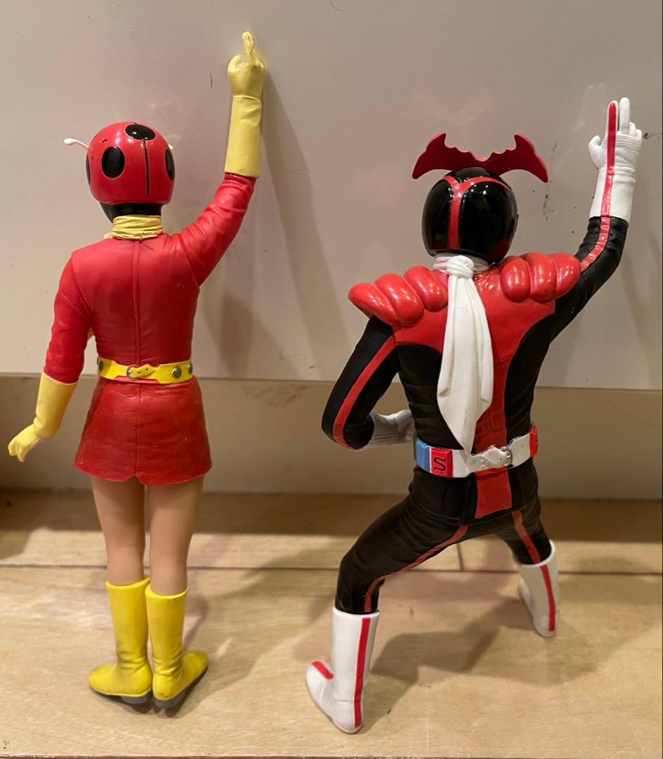 ソフビ魂 仮面ライダーストロンガー、電波人間タックル 2体セット