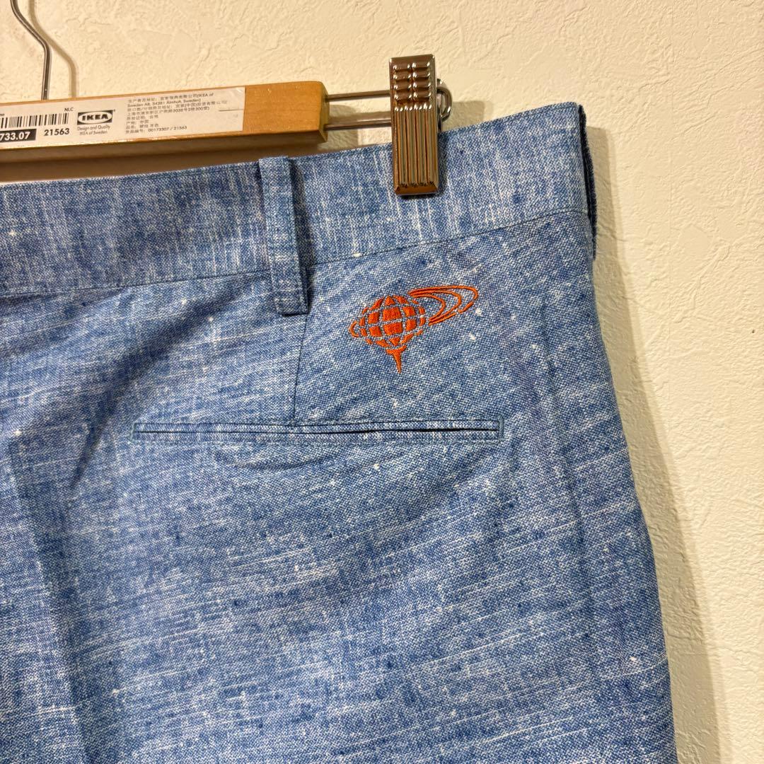 【BEAMS GOLF】美品ORANGE LABELクールドッツ パンツ　メンズ
