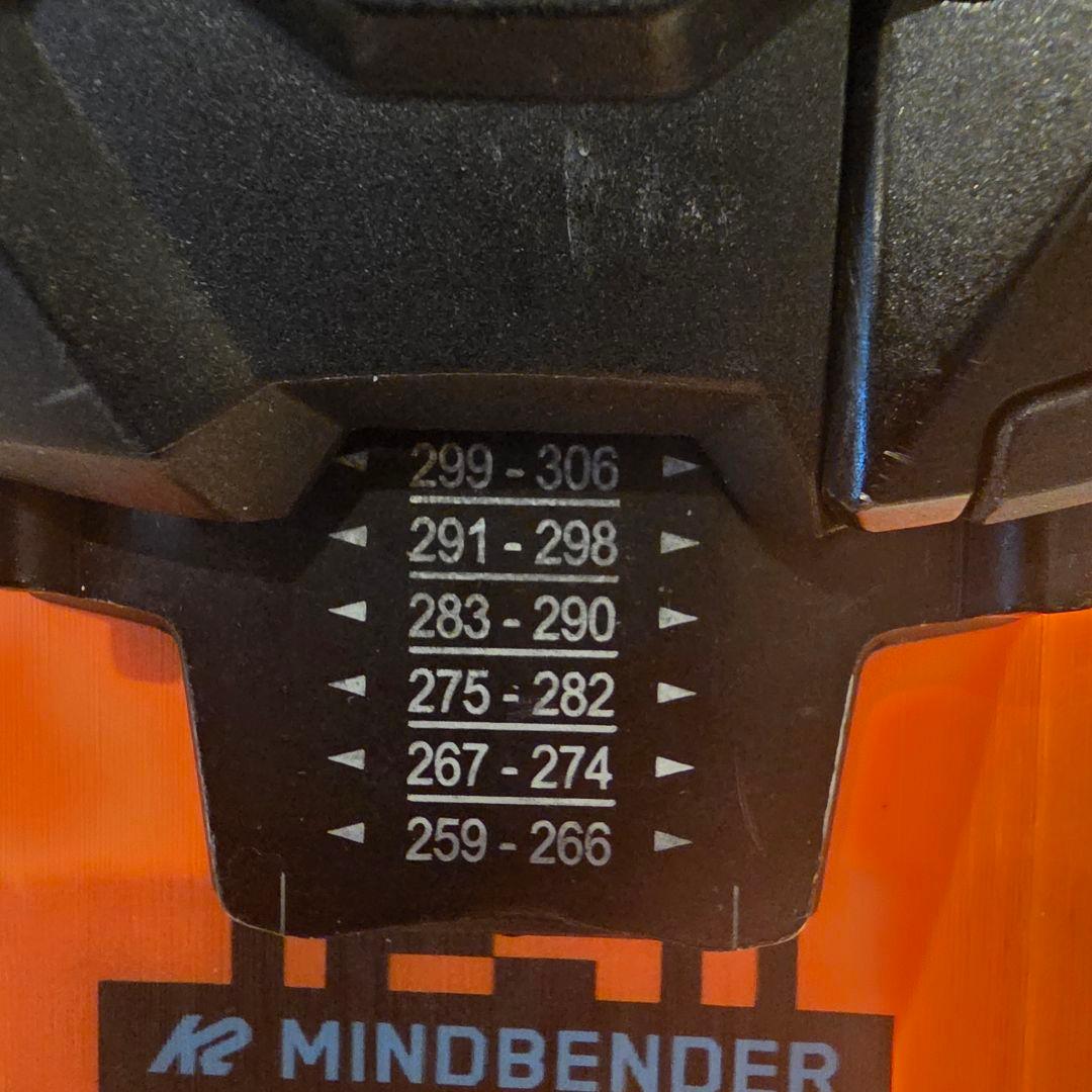 K2 MINDBENDER 98 TI ALLIANCE／154cm／ビン付き