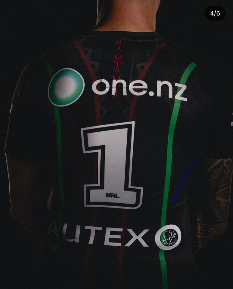 【海外XＬサイズ】NRL ＮＺ・ウォーリアーズ 2024インディジェナスジャージ