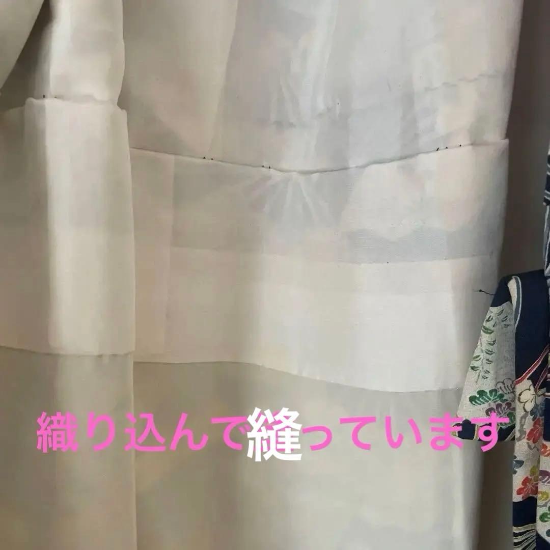 ★高級★京友禅　扇面文様　着物　7歳　七五三