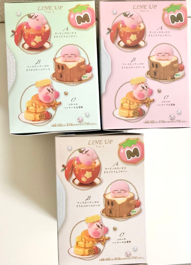 星のカービィ　パルドルチェコレクション　フィギュア スイーツ　パンケーキ りんご