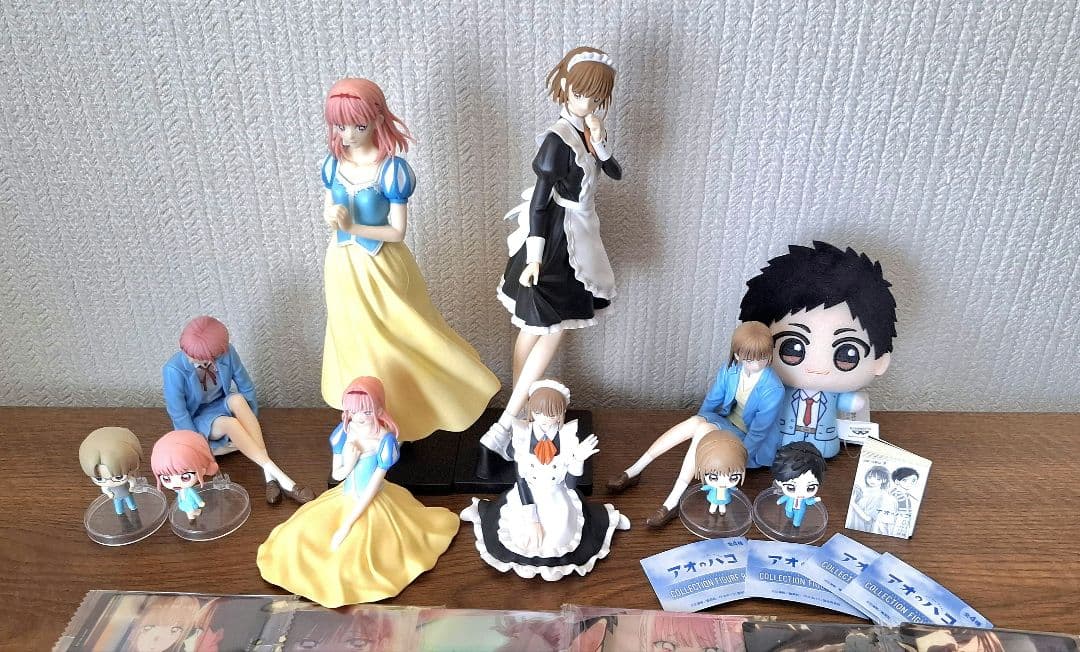 アオのハコ ウエハース フィギュア ちびぐるみ ガチャガチャ 37種セット