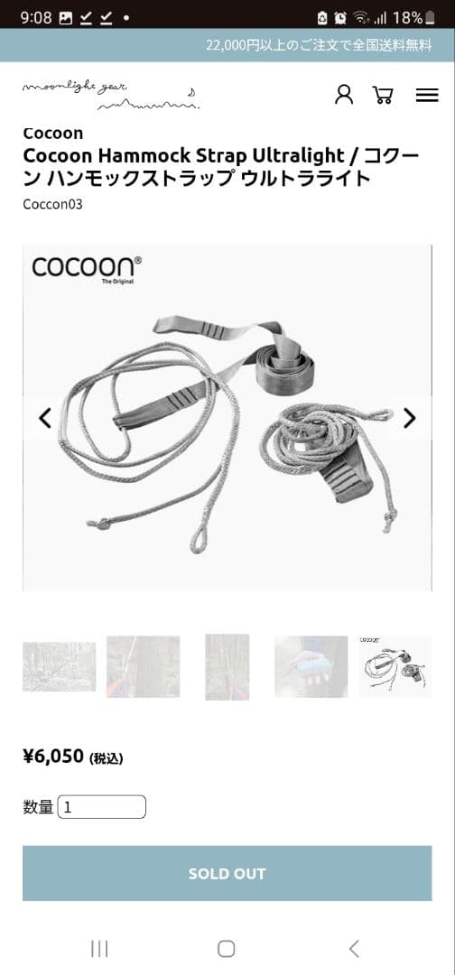 【付属品多数】ヘネシーハンモック　ハイパーライト