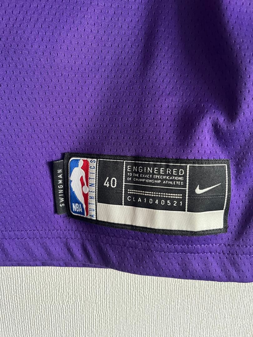 NBA キングス　ディアロン・フォックス　ユニフォーム