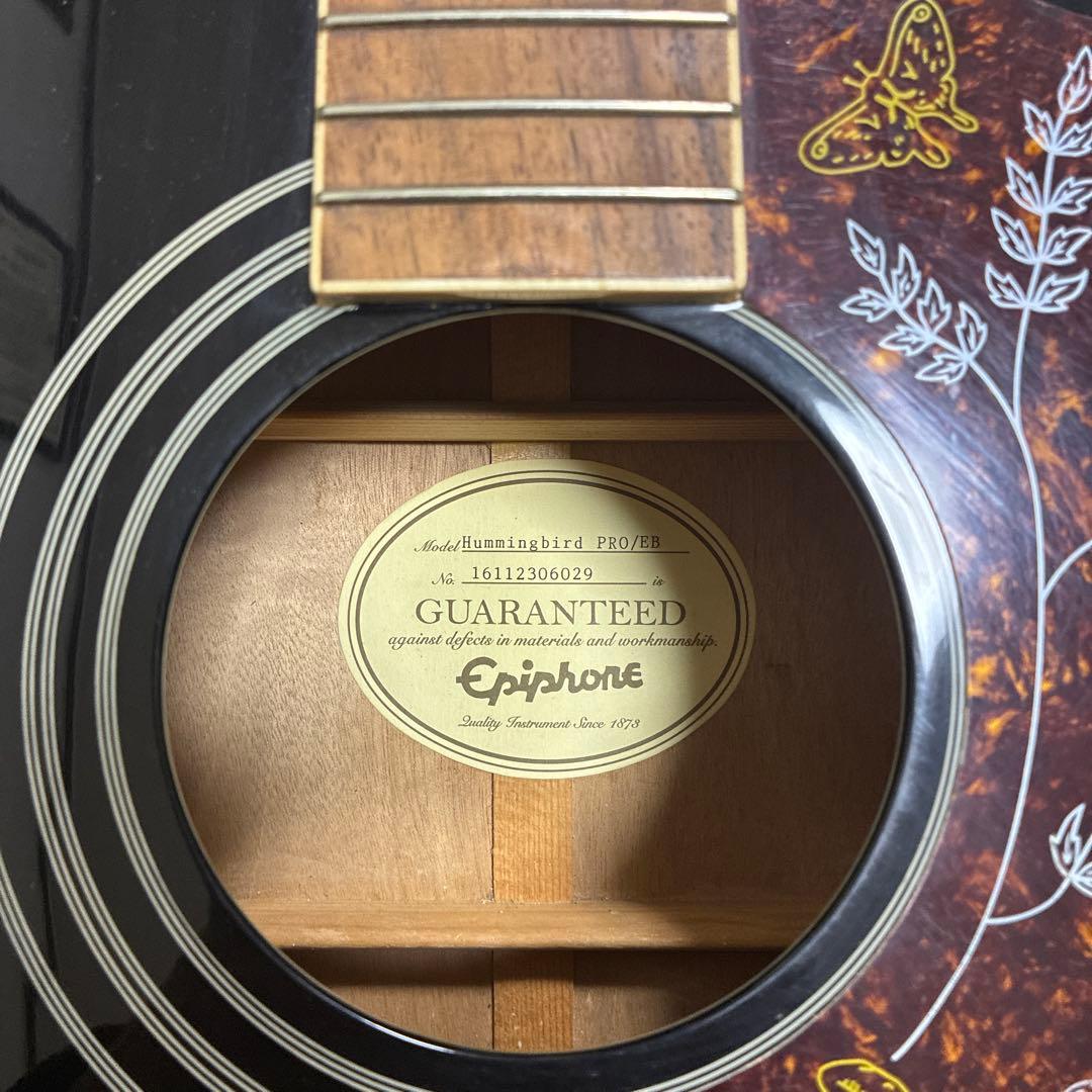 Epiphone hummingbird pro ジャンク