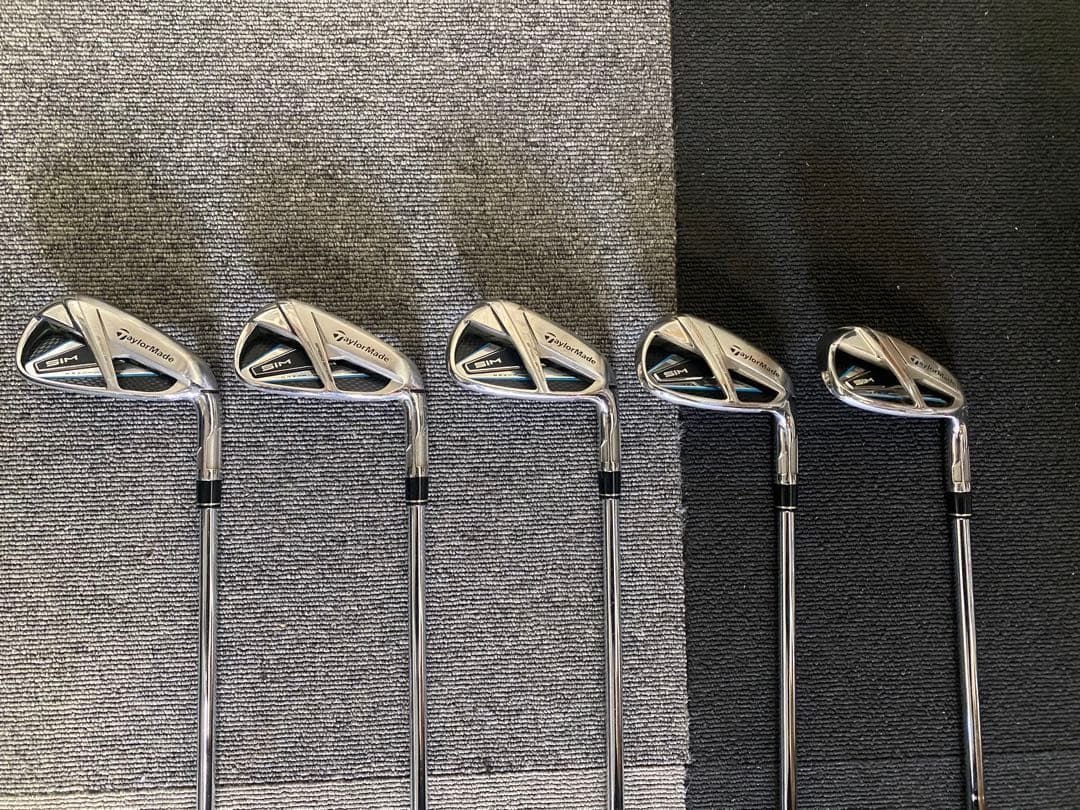 TaylorMade SIMアイアン 5本(6789P)KBS